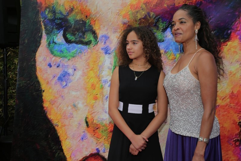 Tara Johnson Delgado with daughter Bibi, 12